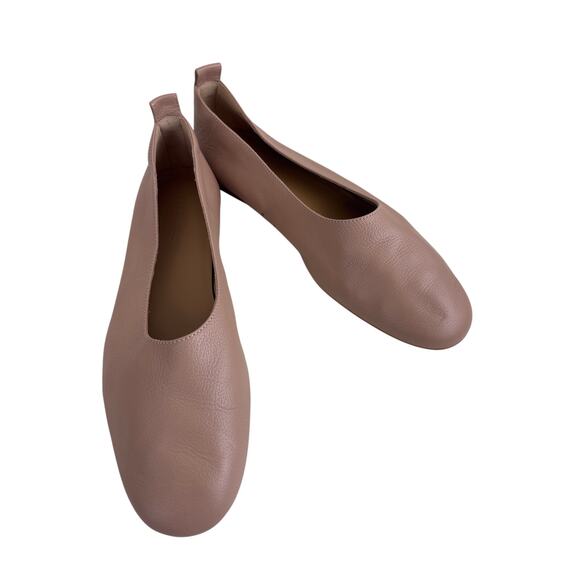 Everlane Italian Leather Day Glove Flats Tan Size 9.5 - Picture 2 of 8